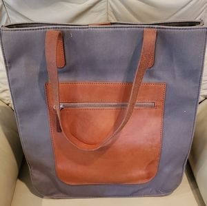 Pottery Barn Canvas Tote/ Bag